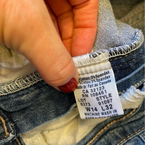 vintage JESSICA Jeans Size 14. Straight leg with stretch. - Picture 5 of 8